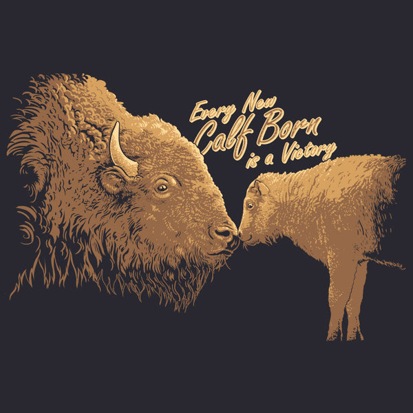 Buffalo Field Project - 100% ORGANIC Adult - Black