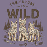 Project Coyote - 100% ORGANIC Adult Allmade® Tee - Cosmic Purple
