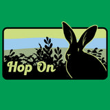 Rabbitats - Ladies Racerback Tank - Kelly
