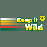 Keep it Wild - EcoBlend Hooded Tee - Asparagus