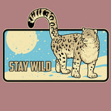 Snow Leopard Trust - Allmade® Women's ECO-FRIENDLY Tri-Blend Muscle tank - Vintage Rose