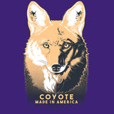 Project Coyote - Ladies V-Neck - Purple Rush