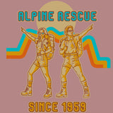 Alpine Rescue Team - Allmade® Women's ECO-FRIENDLY Tri-Blend Muscle tank - Vintage Rose