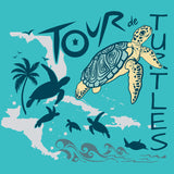 Tour de Turtles - Sport-Tek Posi-UV Pro Tee - Seafoam