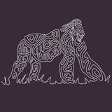 Gorilla Doctors - EcoBlend Hooded Tee - Eggplant