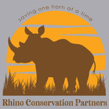 Rhino Conservation Partners - Ladies Tank - Heather Gray