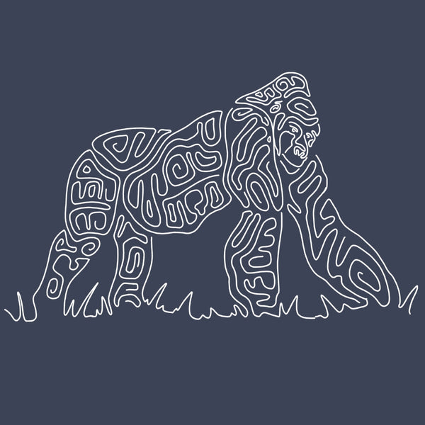 Gorilla Doctors - EcoBlend Hooded Tee - Water