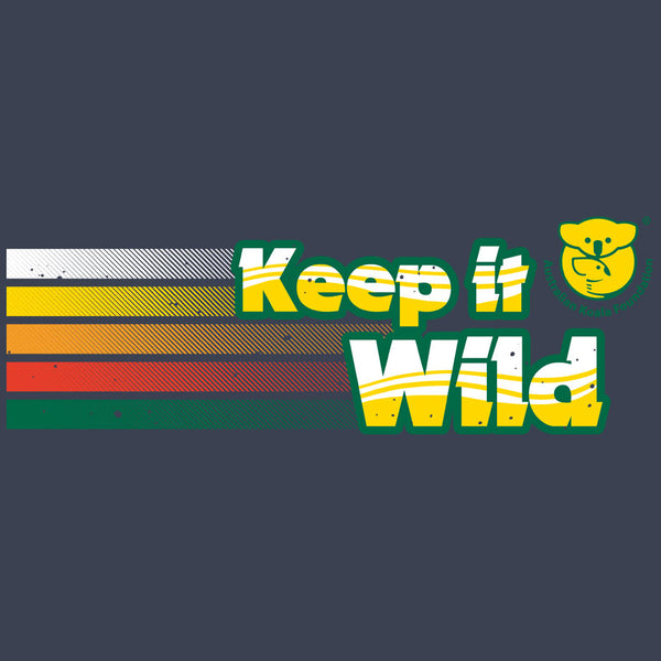 Keep it Wild - EcoBlend Hooded Tee - Water