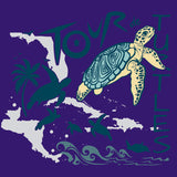 Tour de Turtles - Ladies Tank - Purple Rush