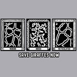 Save Giraffes Now - Ladies Tank - Heather Gray