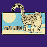 Snow Leopard Trust - Ladies Tank - Purple Rush