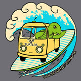 Tour de Turtles - Ladies Triblend Dolman - Graphite Heather