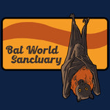 Bat World Sanctuary - 100% ORGANIC Adult - Navy