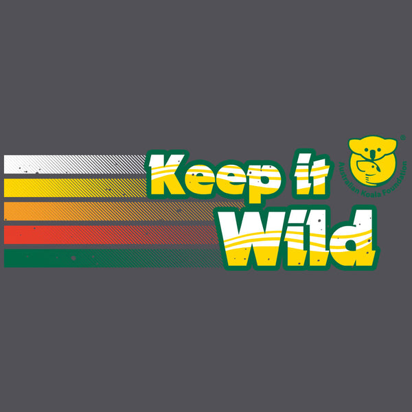 Keep it Wild - Midweight French Terry Pullover Hoody - Heavy Metal