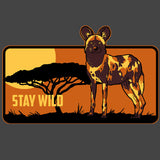 Painted Dog Conservation Inc. - EcoBlend Hooded Tee - Charcoal