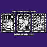 Grand Canyon Wolf Recovery Project - Ladies Tank - Purple Rush
