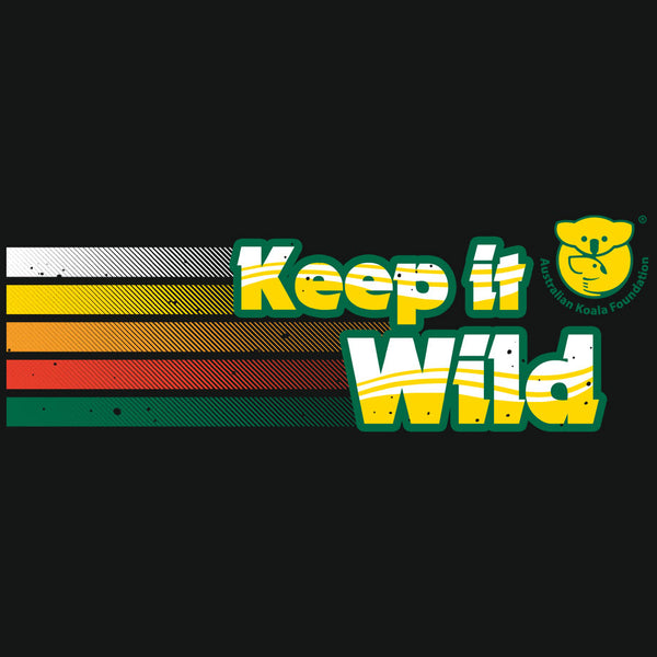 Keep it Wild - Gildan Adult Heavy Blend™ 8 oz., 50/50 Hooded Sweatshirt - Black