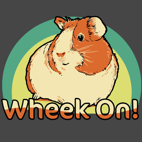 Wheek On! - EcoBlend Hooded Tee - Charcoal