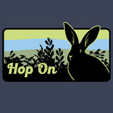 Rabbitats - EcoBlend Hooded Tee - Water