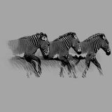 Grevy's Zebra Trust - Allmade® Unisex ORGANIC CVC Fleece Pullover Hoodie - Aluminum Gray
