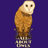 All About Owls - Ladies Tank - Purple Rush