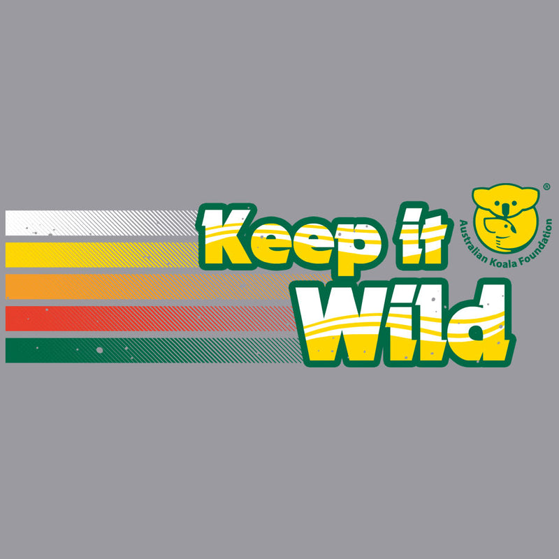 Keep it Wild - Gildan Adult Heavy Blend™ 8 oz., 50/50 Hooded Sweatshirt - Graphite Heather