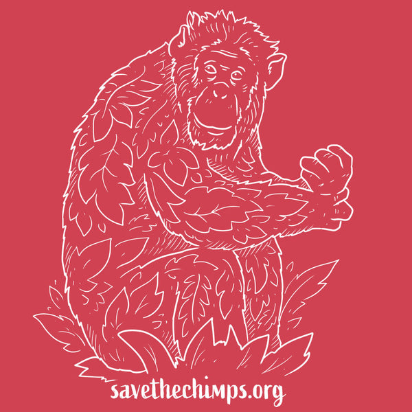 Save the Chimps - Youth - Red