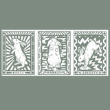 House Rabbit Society - Allmade® Unisex ORGANIC CVC Fleece Pullover Hoodie - Matcha Green