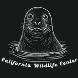 California Wildlife Center - Allmade® Unisex ORGANIC CVC Fleece Pullover Hoodie - Deep Black