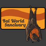 Bat World Sanctuary - EcoBlend Hooded Tee - Charcoal