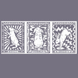 House Rabbit Society - Allmade® Unisex ORGANIC CVC Fleece Pullover Hoodie - Cosmic Purple