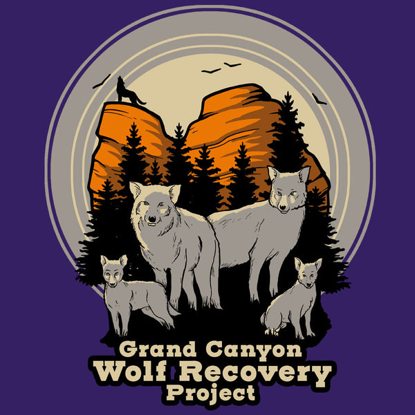 Grand Canyon Wolf Recovery Project - Youth - Purple Rush