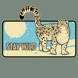 Snow Leopard Trust - Allmade® Unisex ORGANIC CVC Fleece Pullover Hoodie - Matcha Green