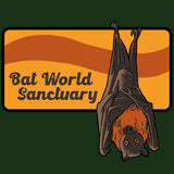 Bat World Sanctuary - Gildan Adult Heavy Blend™ 8 oz., 50/50 Hooded Sweatshirt - Forest Green