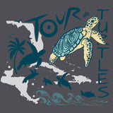 Tour de Turtles - Unisex Tank - Heather Gray