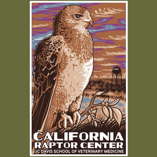 California Raptor Center - 100% ORGANIC Adult - Loden