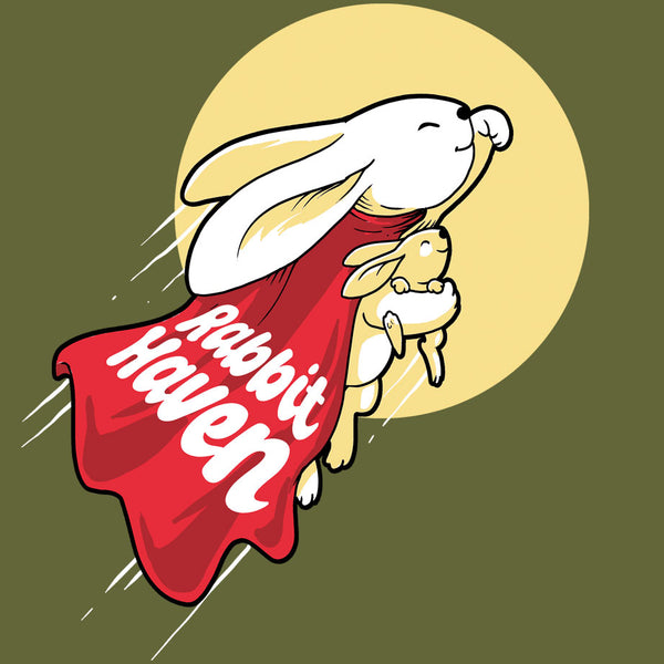 Rabbit Haven - 100% ORGANIC Adult - Loden