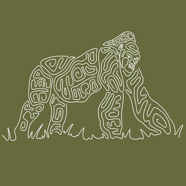 Gorilla Doctors - 100% ORGANIC Adult - Loden