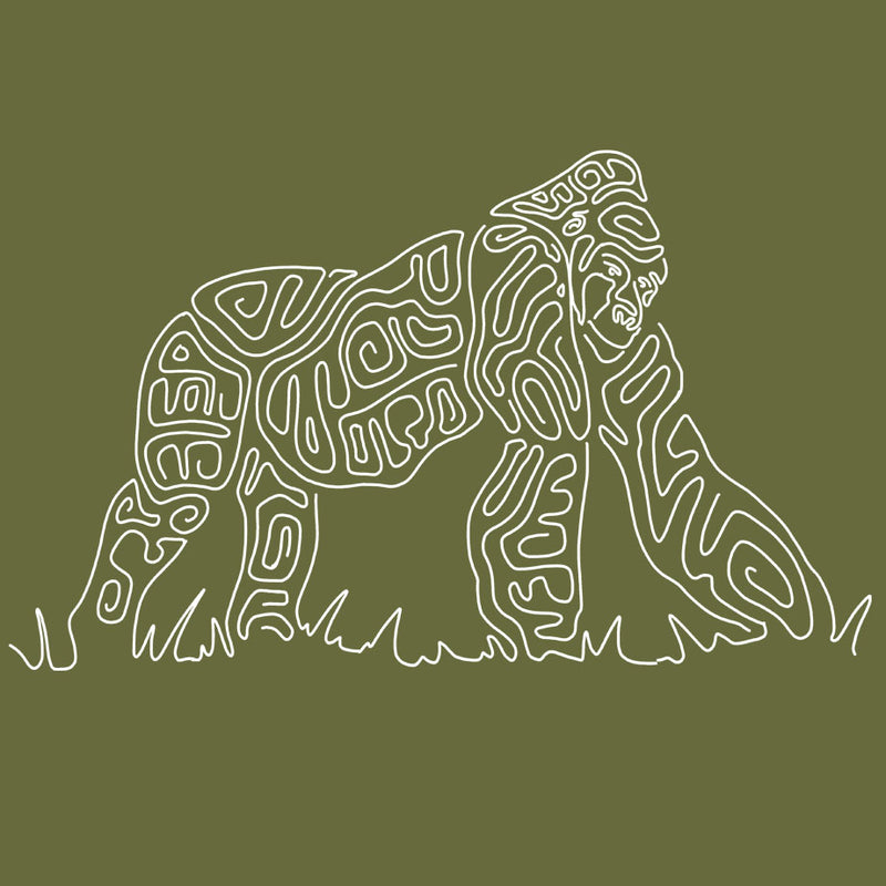 Gorilla Doctors - 100% ORGANIC Adult - Loden