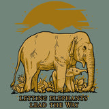 Following Giants - 100% ORGANIC Adult Allmade® Tee - Matcha Green