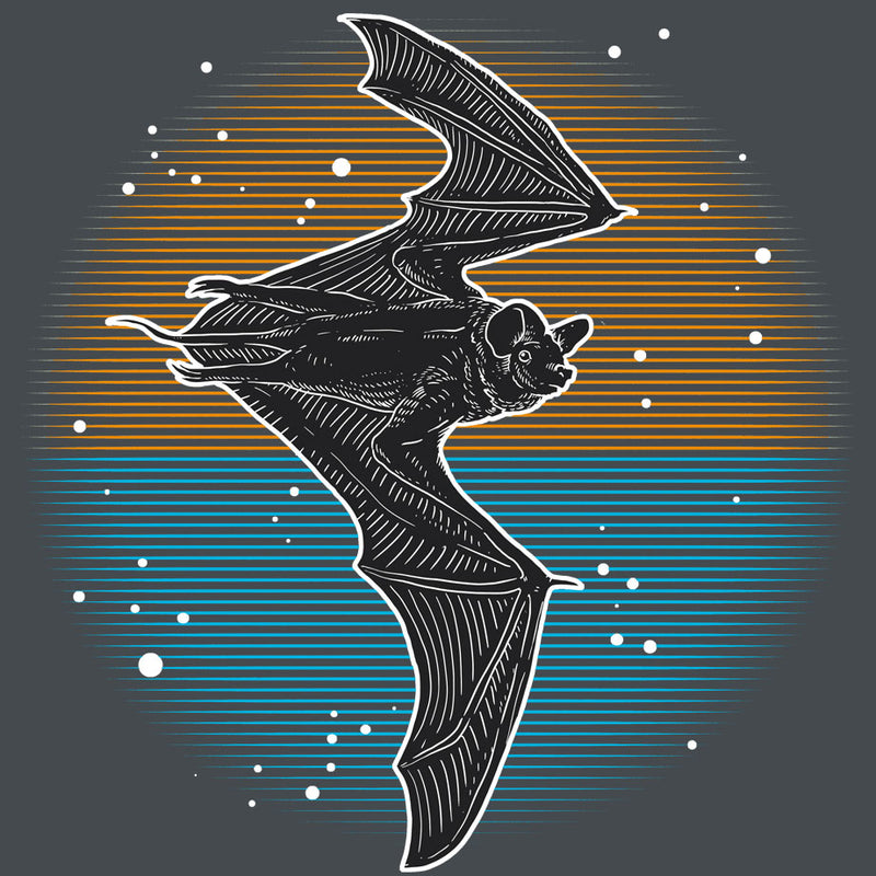 Bat World Sanctuary - 100% ORGANIC Adult - Charcoal