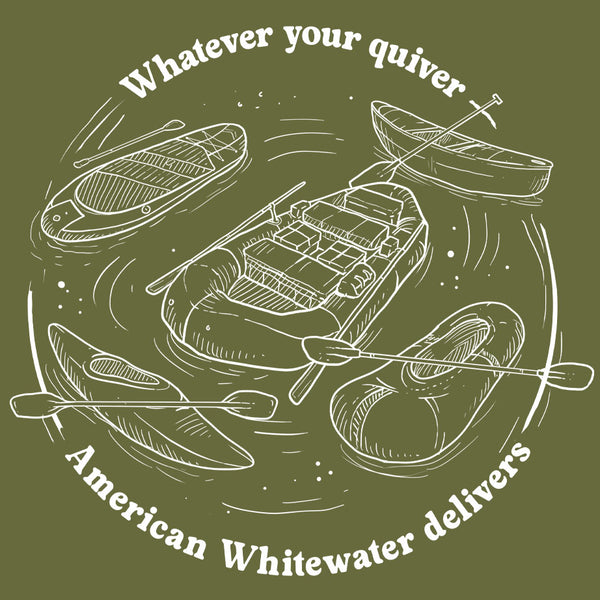 American Whitewater - 100% ORGANIC Adult - Loden