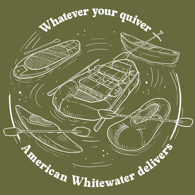 American Whitewater - 100% ORGANIC Adult - Loden