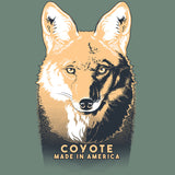 Project Coyote - 100% ORGANIC Adult Allmade® Tee - Matcha Green