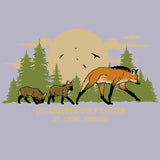 Endangered Wolf Center - Adult Long Sleeve - Heather Gray