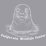California Wildlife Center - Gildan Adult Heavy Blend™ 8 oz., 50/50 Hooded Sweatshirt - Graphite Heather