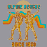Alpine Rescue Team - Gildan Adult Heavy Blend™ 8 oz., 50/50 Hooded Sweatshirt - Graphite Heather