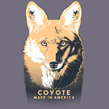 Project Coyote - Allmade® Unisex ORGANIC CVC Fleece Pullover Hoodie - Cosmic Purple