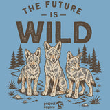 Project Coyote - 100% ORGANIC Adult Allmade® Tee - Arctic Blue