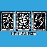 Save Giraffes Now - Youth - Turquoise